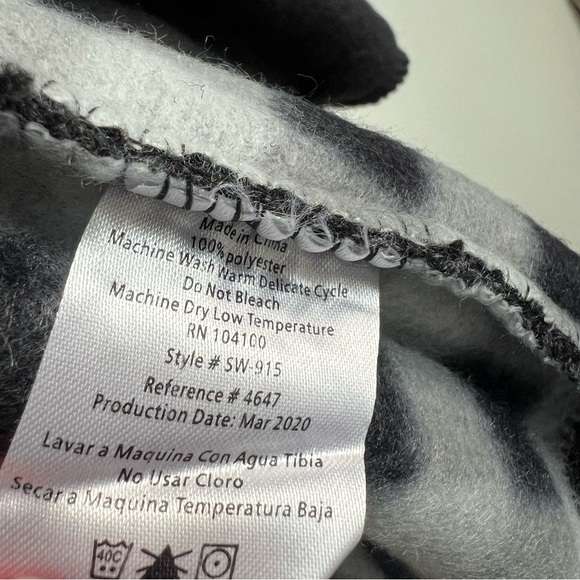 Gioberti Knitted Full Zip Block Design Cardigan Sweater Soft Brushed Flannel XL - Picture 10 of 13